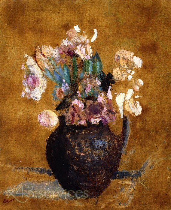Edouard Vuillard - Blumenvase - Vase of Flowers